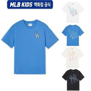 [MLB키즈](강남점)24SS 클래식 모노그램 그라데이션 빅럭스 티셔츠 7ATSM0243 (4color)