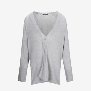 애드호크 남성 브이넥 롱 카디건HX4GD20 281161