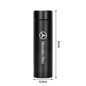 벤츠 메르세데스 벤츠 차량용 스마트 절연 컵 여행용 커피 물병 AMG W203