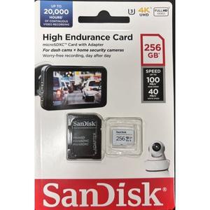 샌디스크 MicroSD HIGH 256GB(블랙박스용)