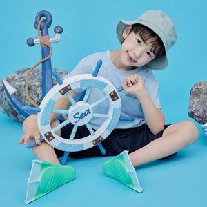수아팜 남아 스카이 쿨 코튼 반팔 내의 세트