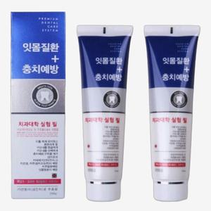 잇치 치약 이 시릴때 치주염 염증 잇몸 재생 약국 잇몸 재건 이치 치약 2개