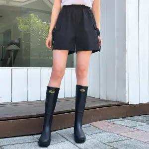 [핑크시슬리] 홀드 와샤 건빵포켓 리본 4부 밴딩팬츠