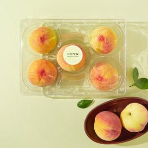 저탄소 황도 복숭아 1.25kg (4~7입)/팩