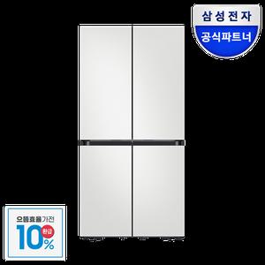 [으뜸효율]삼성전자 비스포크 김치냉장고 1등급 RQ58DB94U1AP 4도어 김치플러스 스탠드 583L