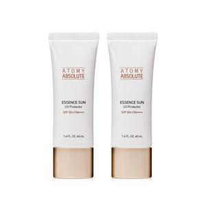 애터미 앱솔루트 에센스 선 UV 프로텍터 40ml(SPF50+) 2개