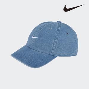 나이키 클럽 언스트럭처 데님 청 캡 모자 HF0383-429
