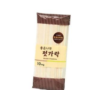 일회용식기 좋은나무 일회용 젓가락 10P 10개