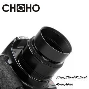 캐논 니콘 소니 펜탁스 올림푸스용 카메라 렌즈 후드 금속 표준  관형 렌즈 보호 37mm 39mm 40.5mm 43mm 46