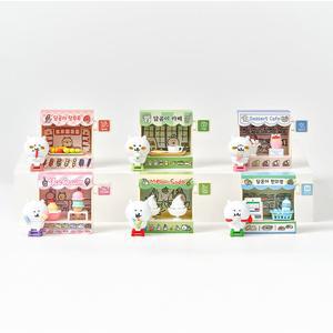 농담곰 담곰이 디오라마 피규어 가게시리즈 1박스 (6개)