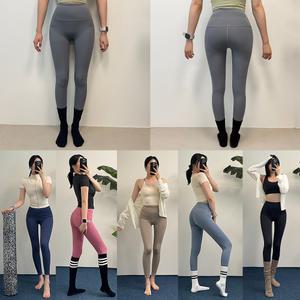 제로라인핏레깅스 요가복 힙업 스판 무지 데일리 운동