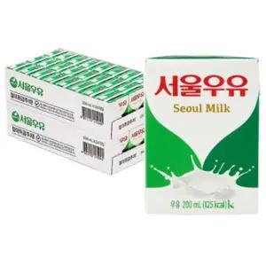 [서울우유 ] 멸균우유 200ml 48입(2박스)