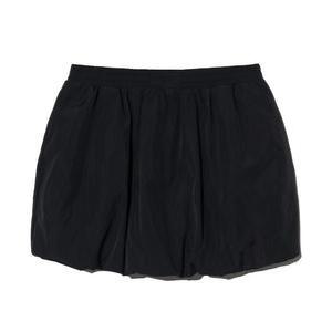 마리떼 나일론 버블 헴 미니스커트 A30 MFG45USK110 BLK CRM