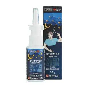 [반값특가] 일양약품 닥터메디프 코골이 감소 예방 스노프리 스프레이 30g