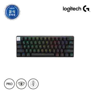 로지텍코리아 공식 G PRO X 60 LIGHTSPEED 무선 게이밍 키보드 (리니어 적축/블랙)