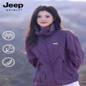 JEEP 지프 남여공용 시어서커 여름 자외선차단 등산자켓