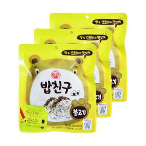 오뚜기 밥친구 불고기 36.3g 3개 주먹밥 볶음밥