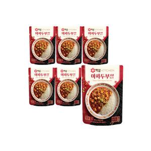 백설 마파두부덮밥소스 180G, 6개