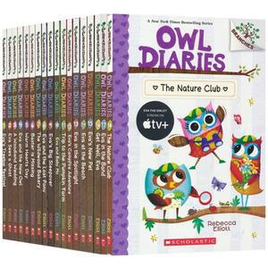 아울 다이어리 전집 19권 멀티파우치 영어원서 Owl diaries 음원제공 도서 영어책 스콜