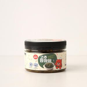 전라도할매 매콤하고 알싸한 고추밥짤이 다대기 양념비비장 250g 3개 / 750g / 국산 청양고추 밥도둑