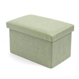 접이식 그린 수납의자 40x25x24cm 패브릭 비타리토