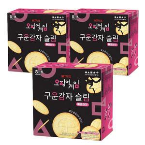 해태제과 오징어게임 구운감자슬림 매콤한맛 240g 3개
