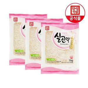 [NS홈쇼핑]한성기업 실 곤약 1kg X 3개[35061517]