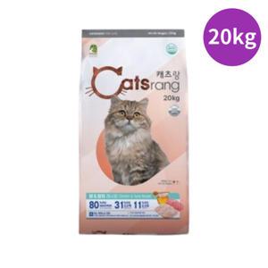 캐츠랑 전연령 고양이 건식사료 점보 닭+참치 20kg