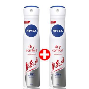 니베아 데오드란트 스프레이 200ml/ 드라이콤포트 1+1