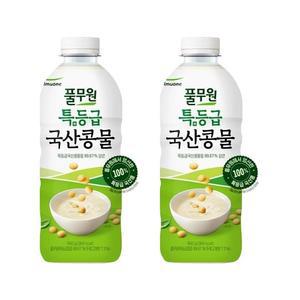 풀무원 특등급 국산콩물 (960gX2개) 1세트 맛있는 고소한 별미 콩국수 콩국물 여름의 맛