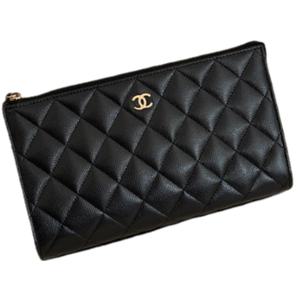 샤넬 CHANEL CLASSIC SMALL ZIPPED POUCH AP4471-B10583-94305