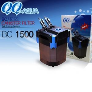QQ BC-1500 외부여과기16w(석영여과재 1L 증정)/외부여과기/외부 여과기/큐큐여과기/QQ외부여과기
