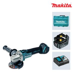 마끼다 DGA404RTE 18V 5.0Ah 2팩 충전그라인더 100mm(4) 절단연마