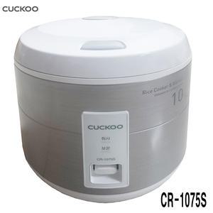 쿠쿠 일반밥솥/10인용/CR-1075S/비압력솥/CR-1055/10인용/취사 보온 분리형내솥커버 블랙코팅