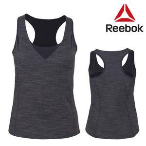 [리복] 여성 YOGAPMSHLBT 파워메쉬 롱 브라탑/민소매티셔츠 - BC3745