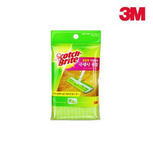 3M 스카치브라이트 클립형 막대걸레 극세사 리필 2매 (062)