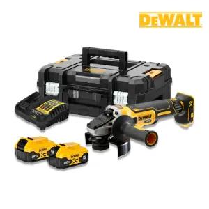 디월트 DCG405P2 20V MAX 충전 그라인더 5.0Ahx2개