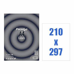 라벨A4전면100매 LS-3130(분류표기용 210x297mm)