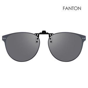 [팬톤]FANTON 플립업 편광 클립선글라스 RFU35 실버 미러