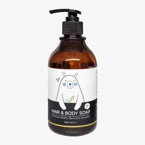 나투라비타 신생아 아기 헤어&바디숍 500ml 대용량 패밀리 사이즈