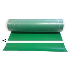 녹색 작업대고무판 크로마키 바닥 깔판 고무판 폭 91cm 두께 3.2mm-10cm