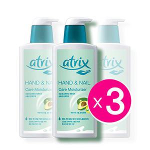 아트릭스 핸드앤네일 케어 모이스춰라이저 400ml 3개