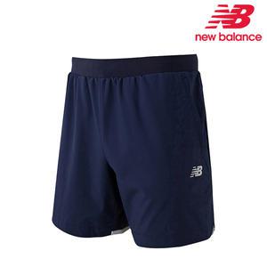 뉴발란스 반바지 남성 프리런온 5인치 네이비 NBNV837011-59