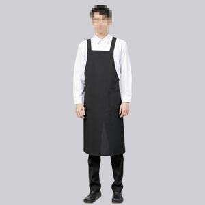 H형앞치마 검정롱 AB1041 업소용 앞치마