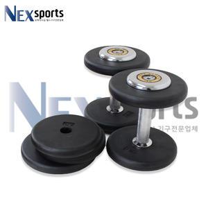조립고무아령(7kg)/클럽용/고중량아령/덤벨