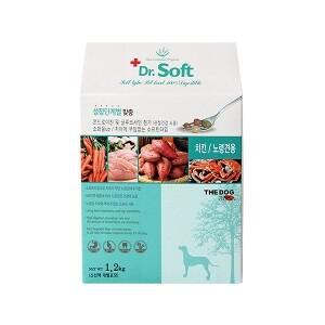 더독 닥터소프트 시니어 노령견사료 신선팩 1.2kg
