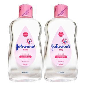 존슨즈 베이비 오일 레귤러 300mL X 2개