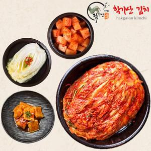 안동학가산 국내산김치 배추 포기김치 깍두기 석박지 백김치 맛김치 종류별 모음전