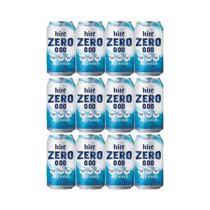 하이트제로 350ml x 12캔 맥주맛 탄산음료 비알콜 논알콜
