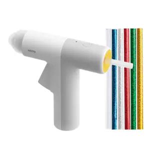 HOTO 호토 C타입 충전식 저온 무선 글루건 DIY 교구용+글루스틱 10p